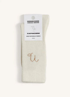 Homecore - Ziegenkreis Socken | Creme