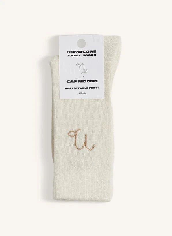 Homecore - Ziegenkreis Socken | Creme