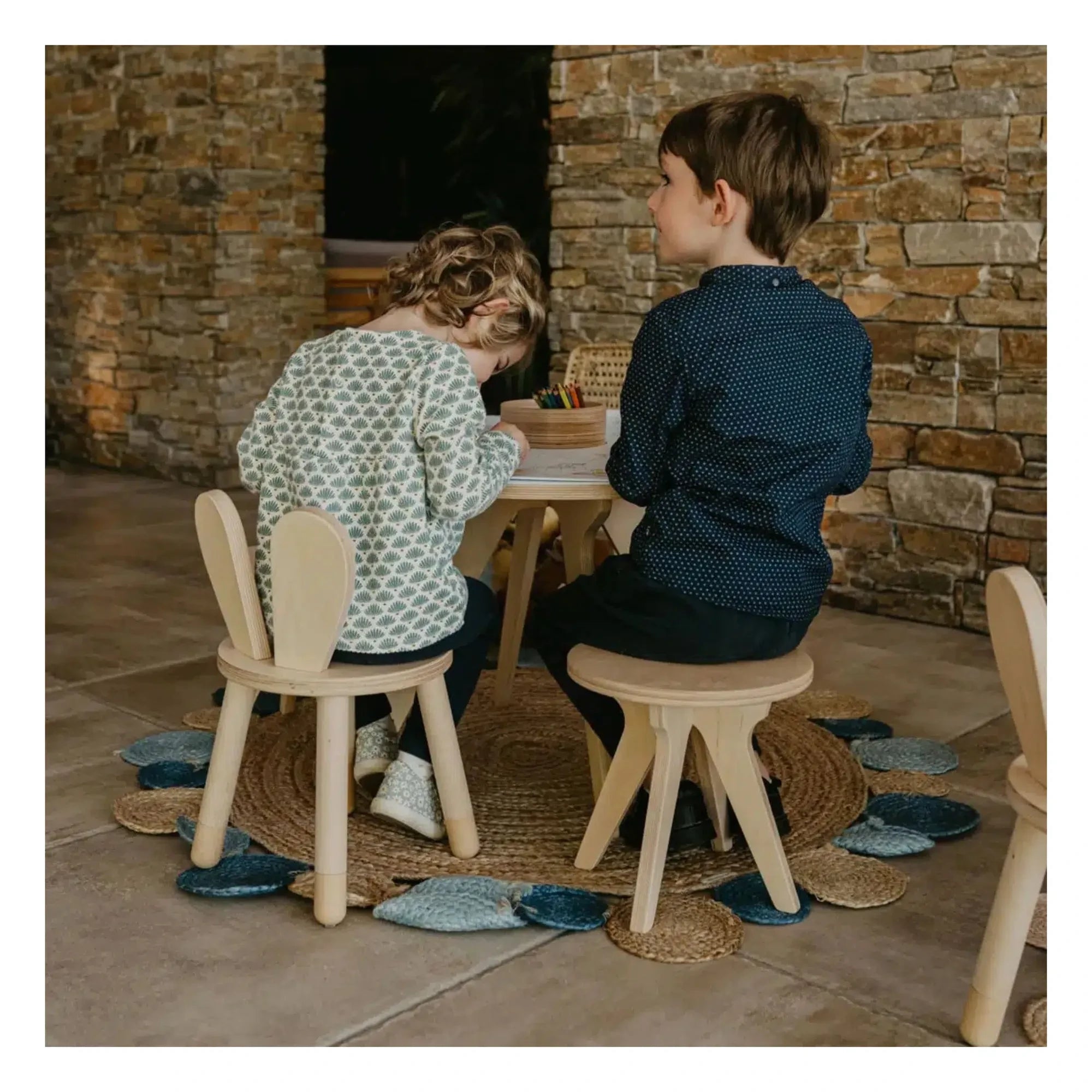 Drawin'Kids - 2er Hocker Set