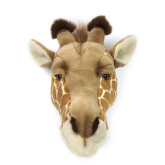 Wild & Soft - Wandbefestigung Giraffenkopf | Wildgelb