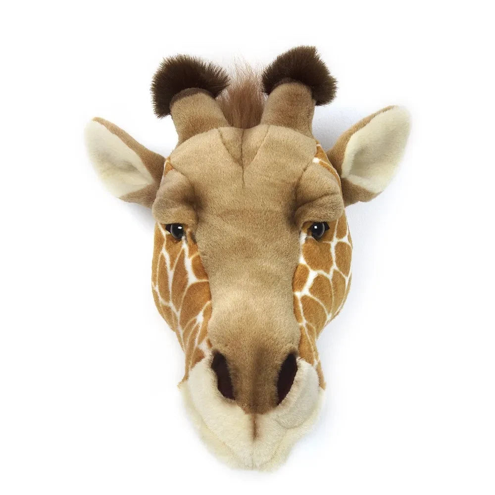 Wild & Soft - Wandbefestigung Giraffenkopf | Wildgelb