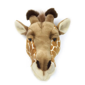 Wild & Soft - Wandbefestigung Giraffenkopf | Wildgelb