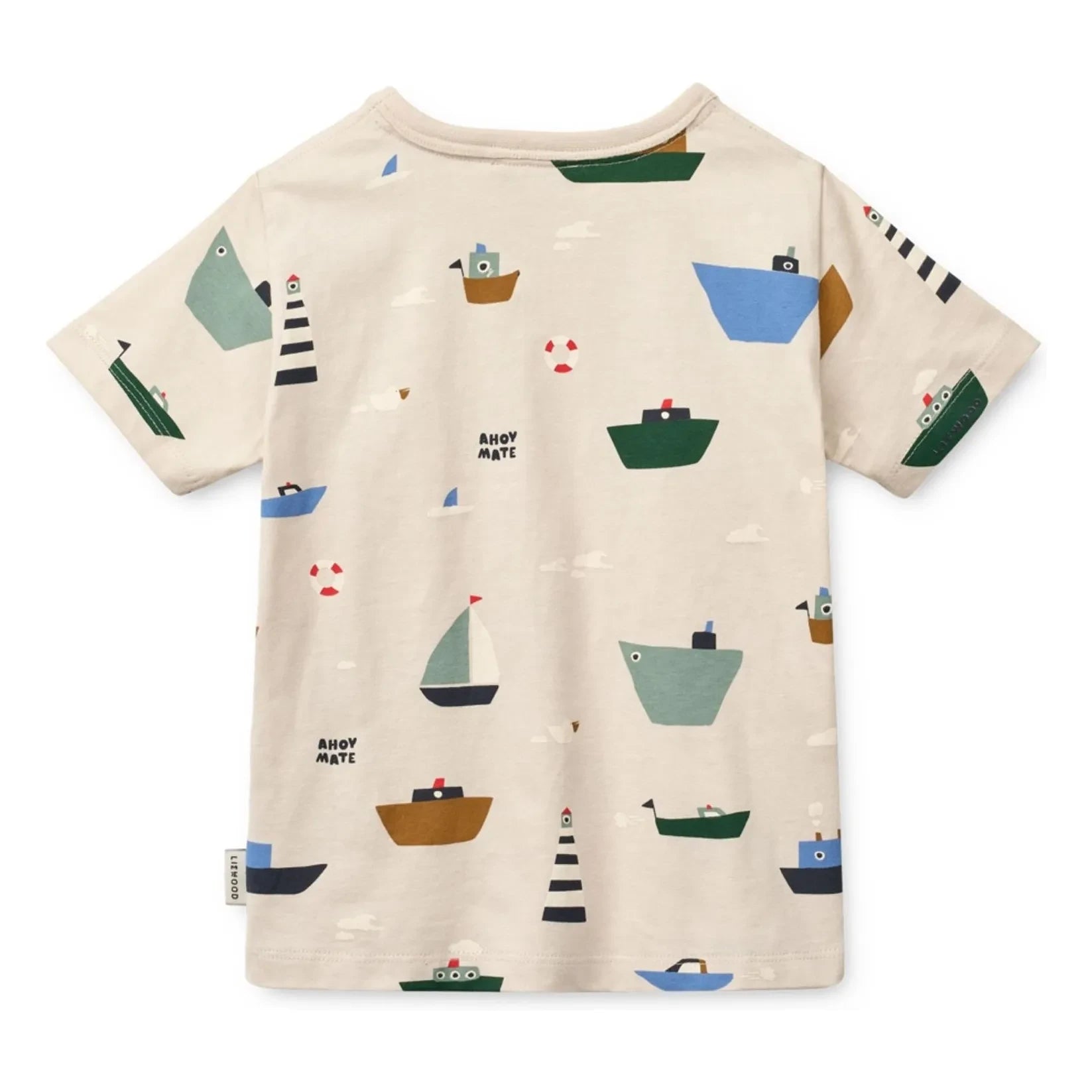 Liewood - Apia Bateaux T-Shirt aus Bio-Baumwolle | Beige