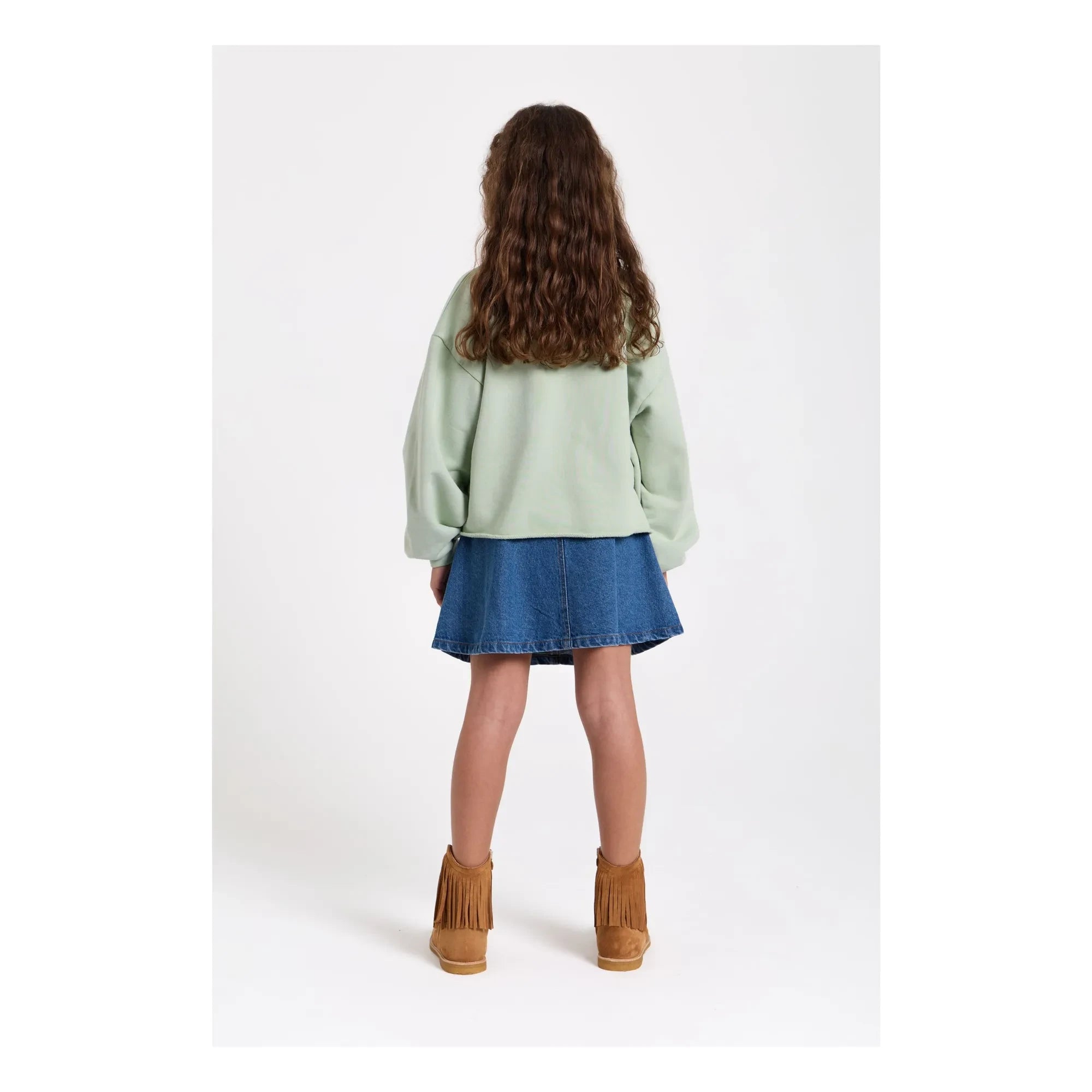 Hundred Pieces - Belmont органik pamuklu sweatshirt | Adaçayı