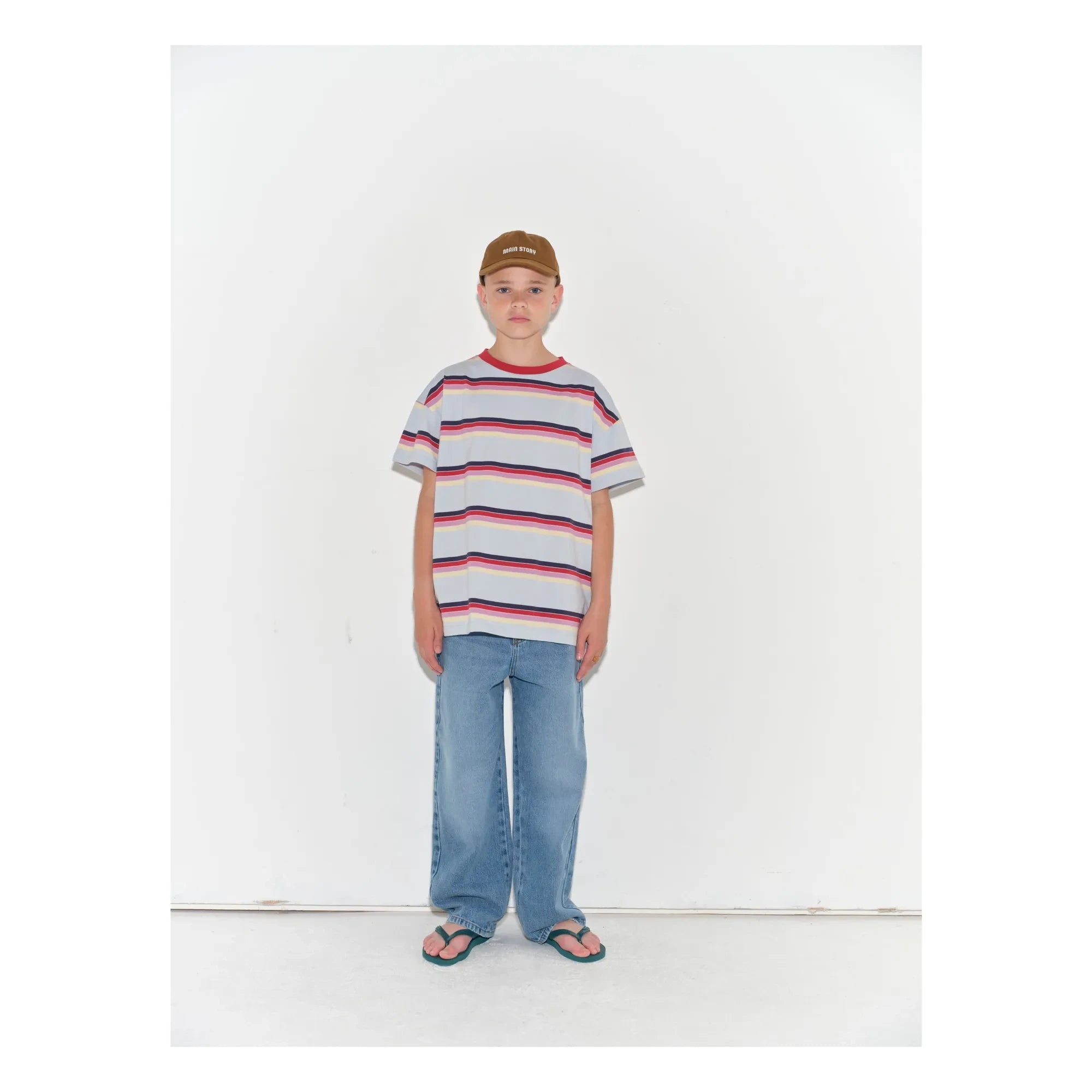 Main Story - Weite Jeans aus Bio-Baumwolle | Blau