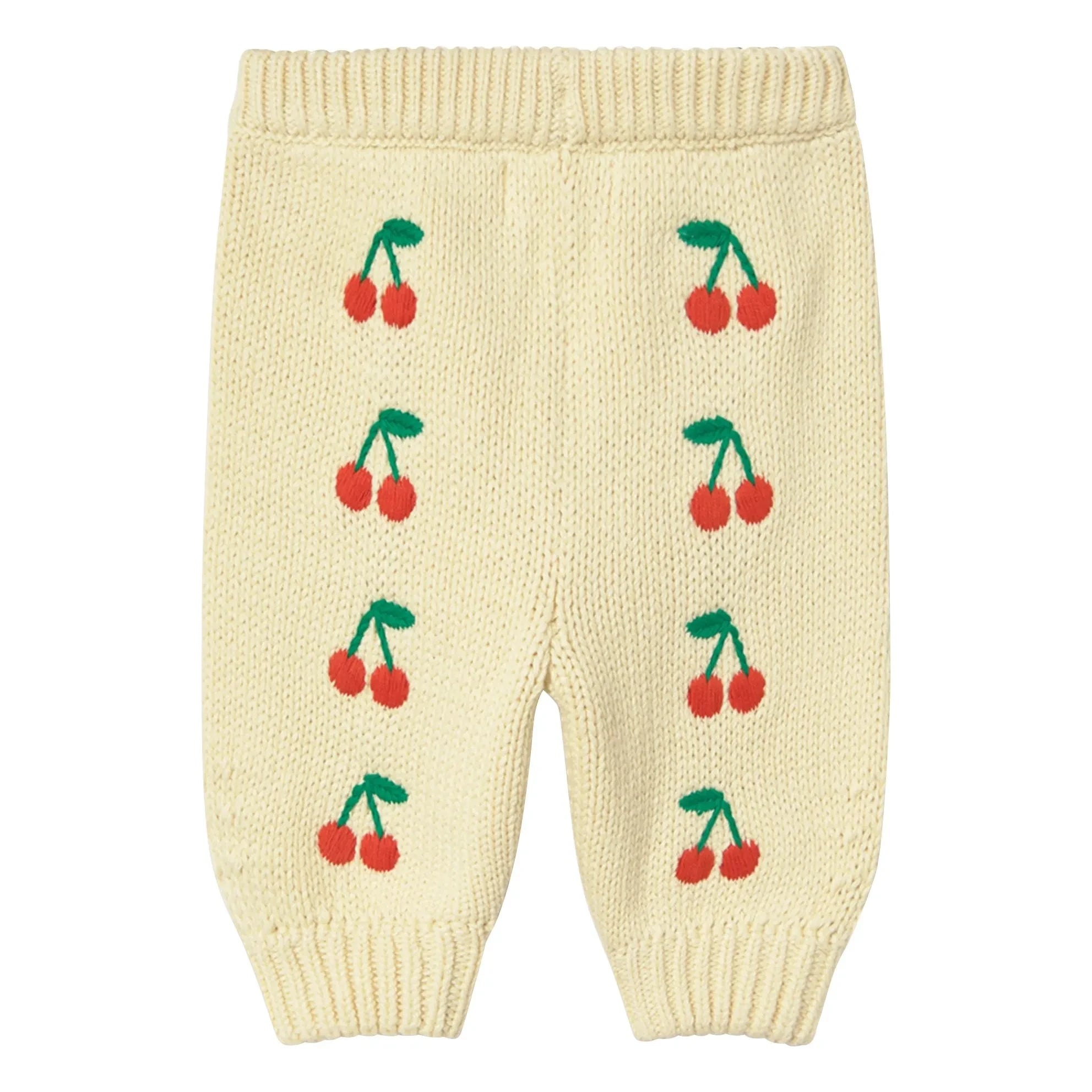 Tinycottons - Cerises Strickhose | Gelb