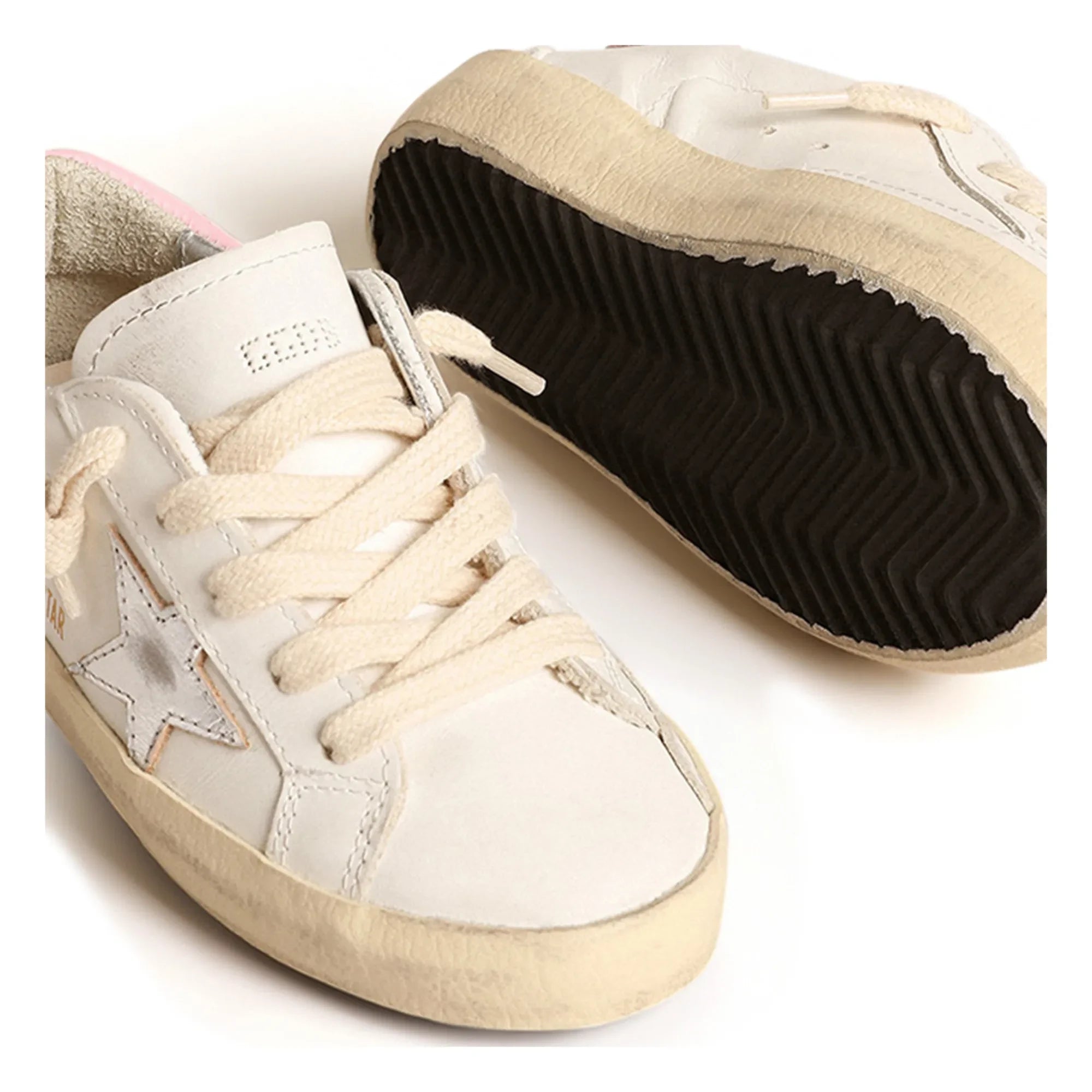 Golden Goose – Super-Star Schnür-Sneakers | Pink