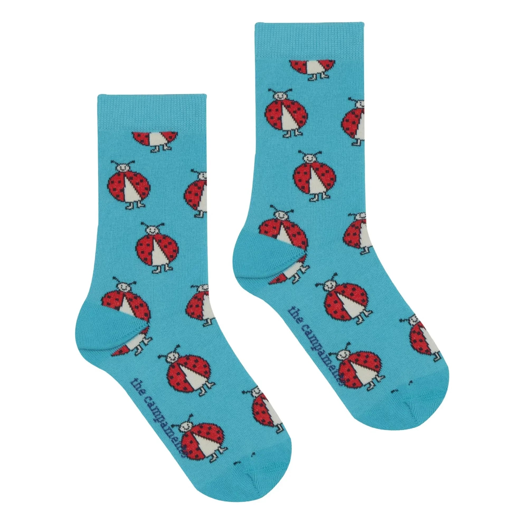 The Campamento - Marienkäfer-Socken | Blau