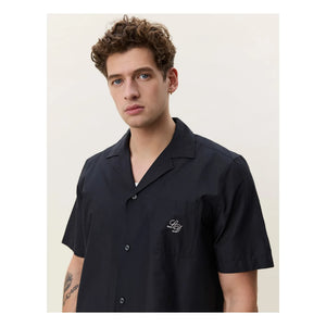 Les Deux - Chemise Border | Schwarz