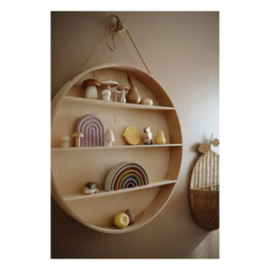 Mushie - Stapelbarer Regenbogen | Beige
