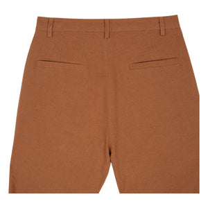 Emile et Ida – Hose mit Baumwollstickerei | Braun