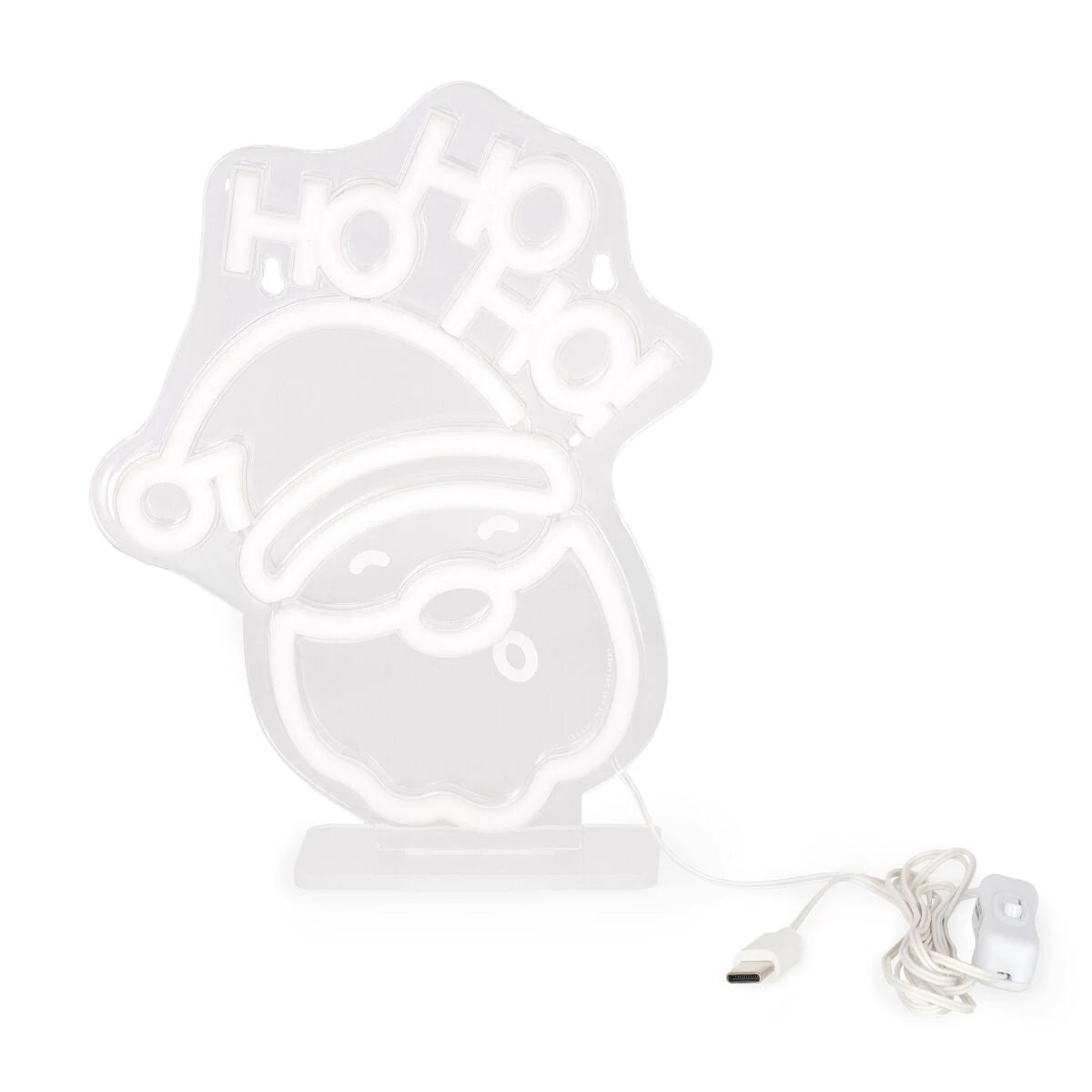 Legami - Neon-Effekt LED Lampe - Weihnachtsmann - Es ist ein Zeichen