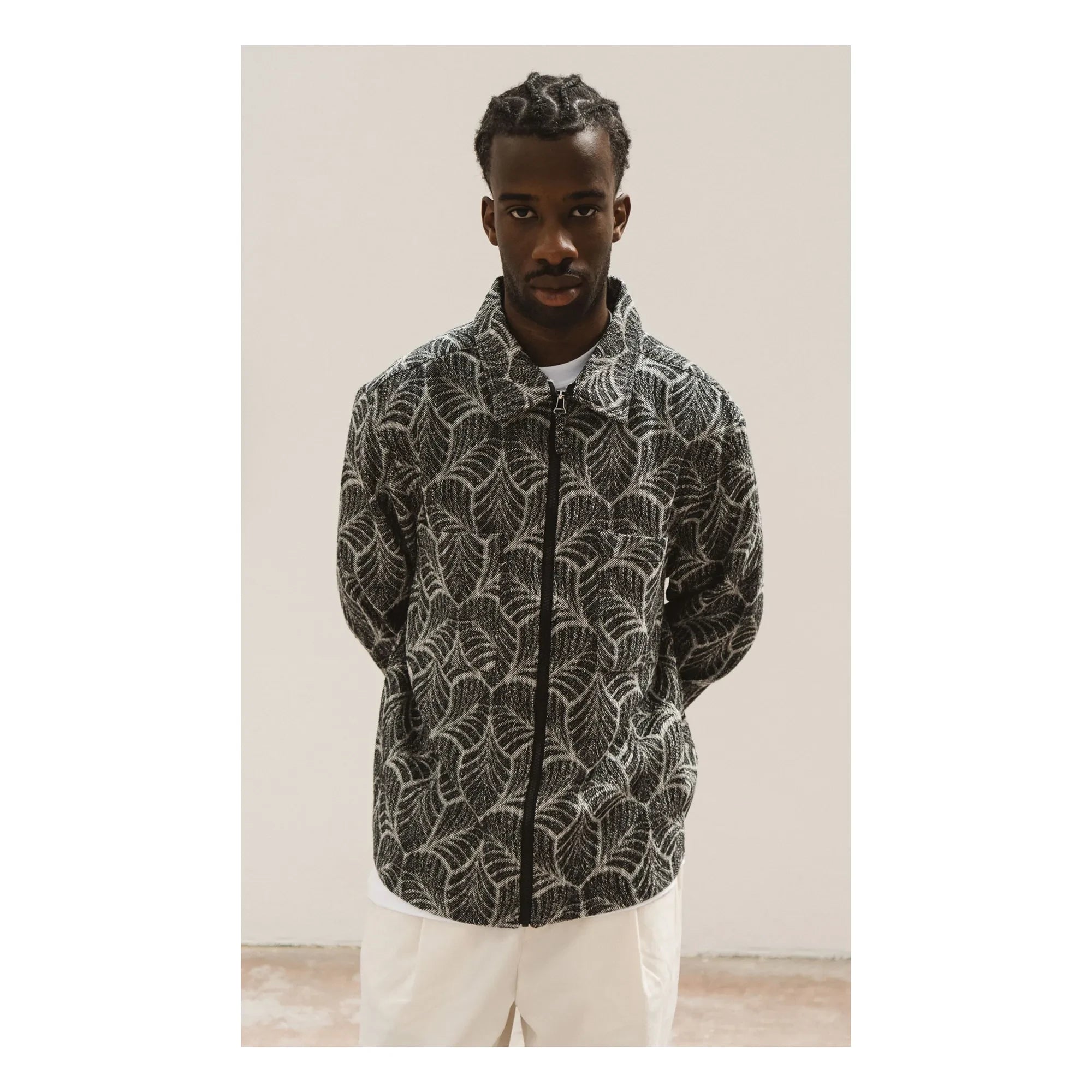 Wooden Store - Aidan Jacke | Kohlegrau
