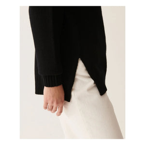 Bompard – Rundhals-Pullover Kaschmir | Schwarz