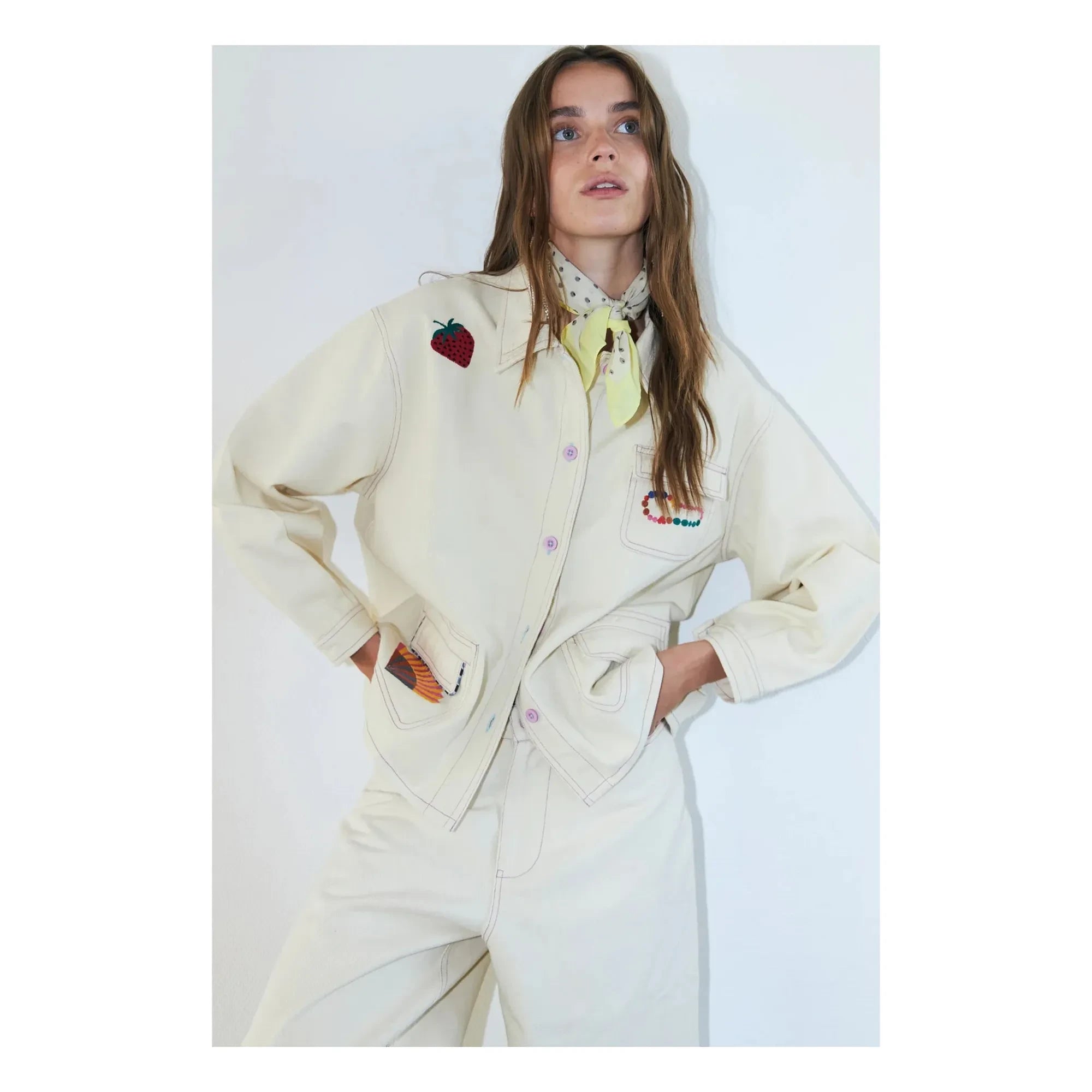 Lollys Laundry - April Baumwolljacke | Creme