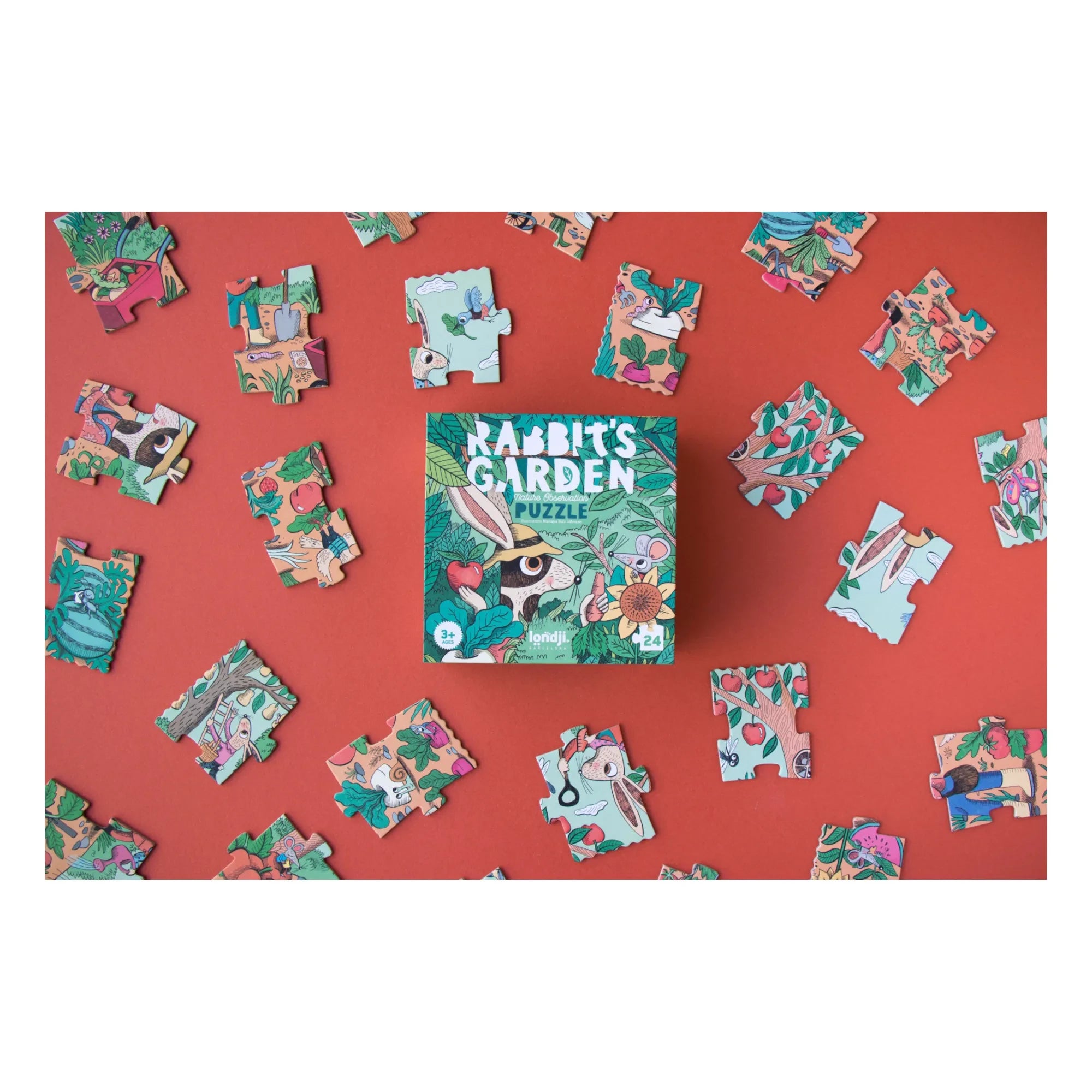 Londji - Hasengarten-Puzzle - 24 Teile
