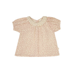 Lilinoa - Charlotte Liberty | Ecru Häkelkragenbluse