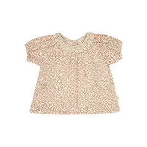 Lilinoa - Charlotte Liberty | Ecru Häkelkragenbluse