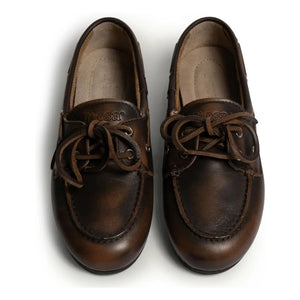 Posa - Leder Bootsschuhe | Braun
