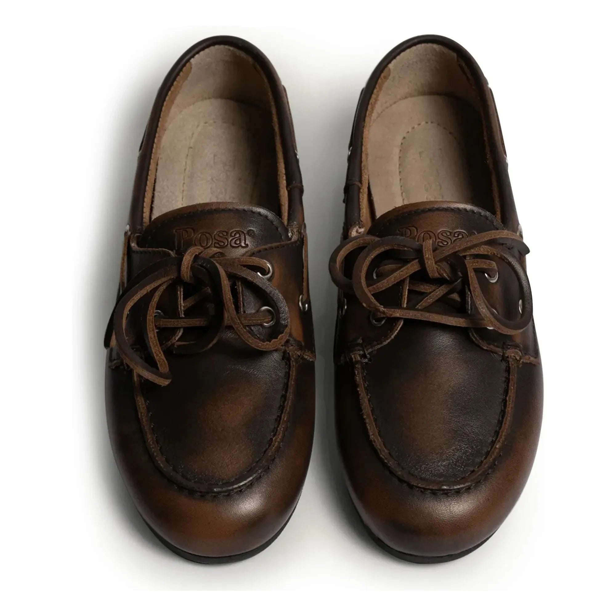 Posa - Leder Bootsschuhe | Braun