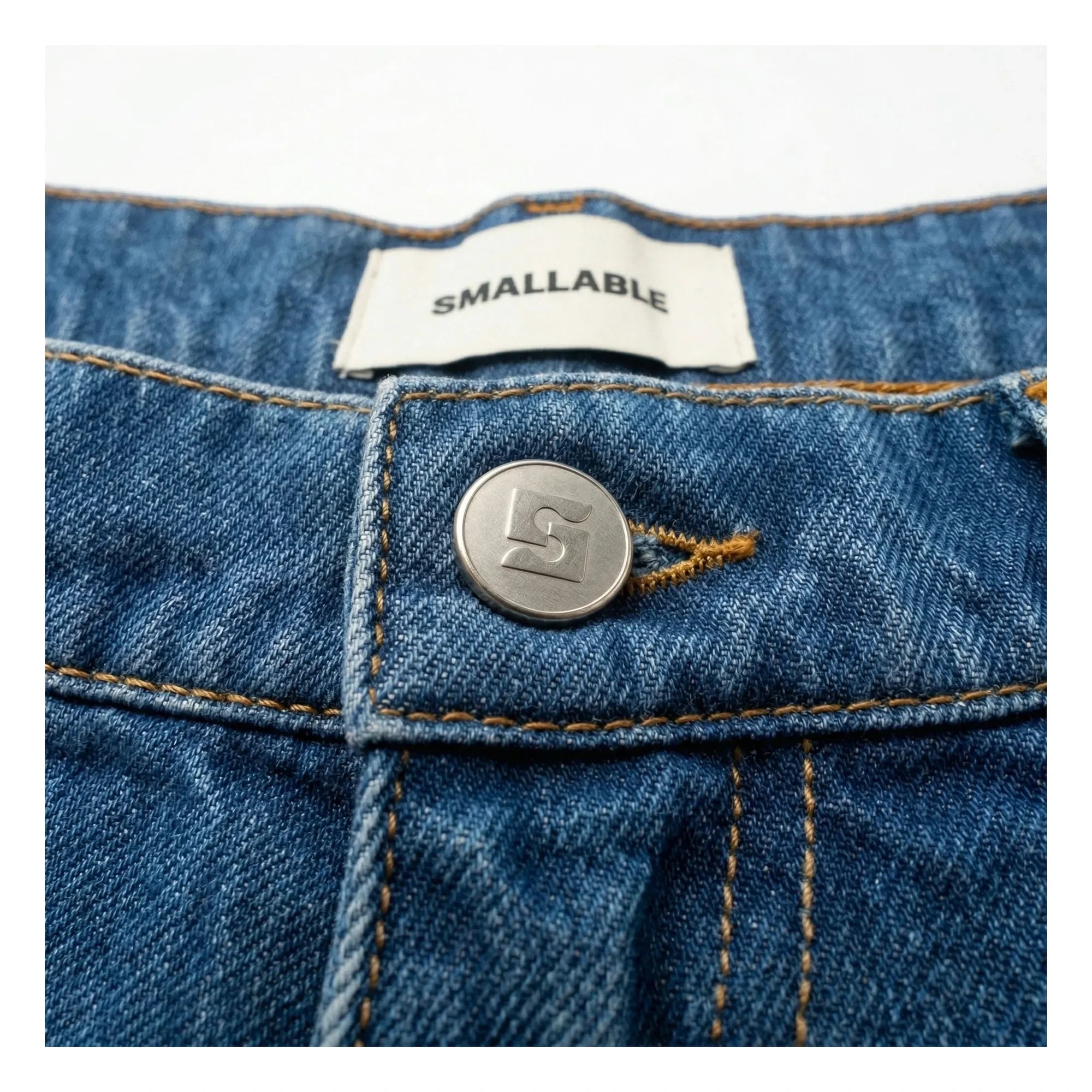 Smallable Woman - Paola Denim Bermuda Shorts | Denim Blau