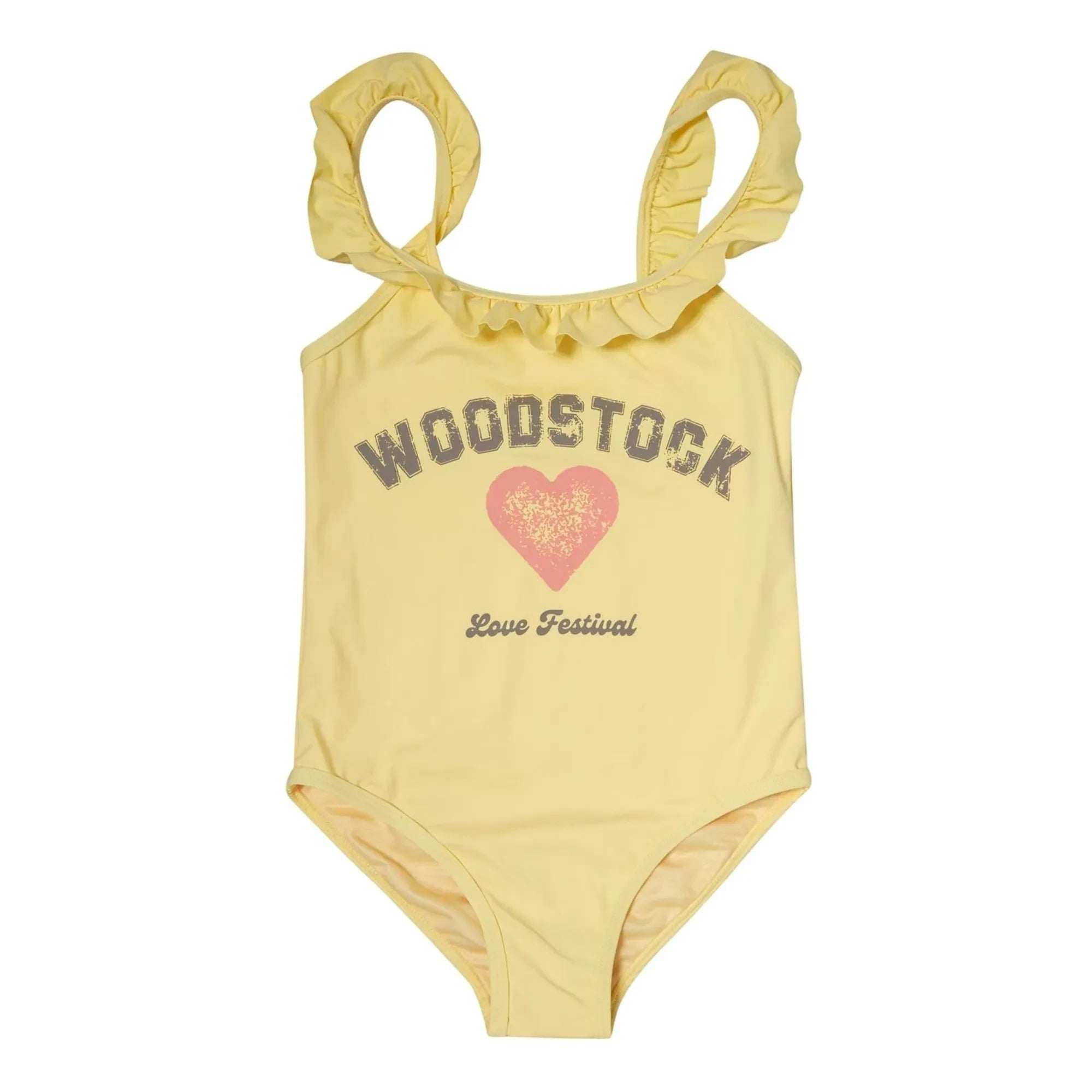Tocoto Vintage - Woodstock Badeanzug | Gelb