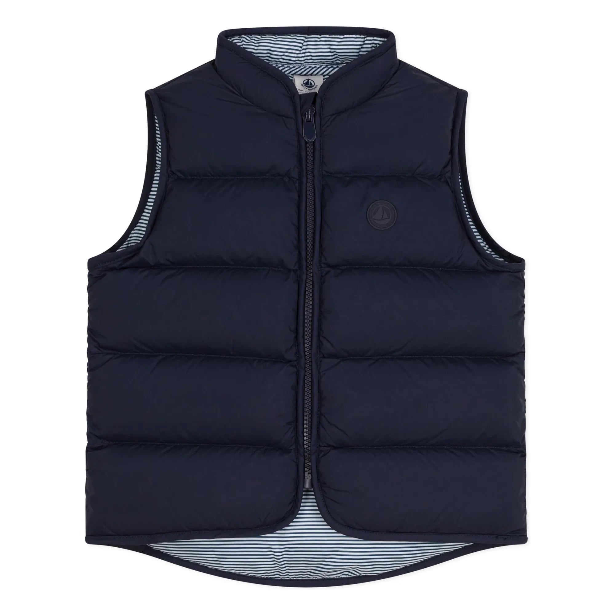 Petit Bateau - Tacaire Ärmellose Jacke | Marineblau