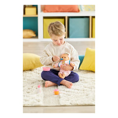 Corolle - Kleine Babypuppen-Essbox 30 cm | Rosa