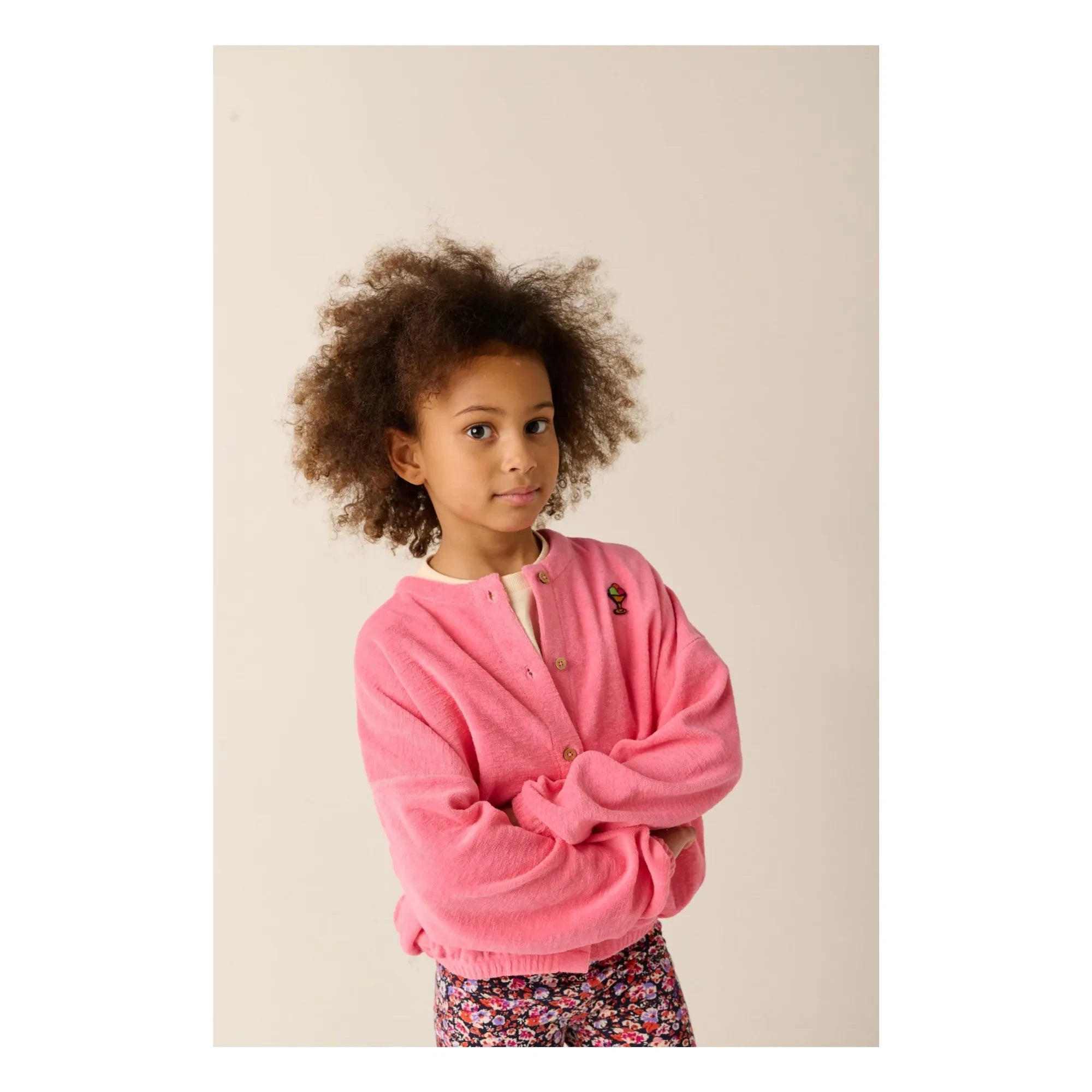Tumble N'Dry - Lemonade Bio-Baumwoll Strickjacke | Rosa