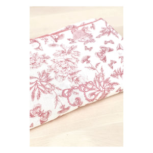 Tartine et Chocolat - Toile de Jouy Decke | Pfirsich
