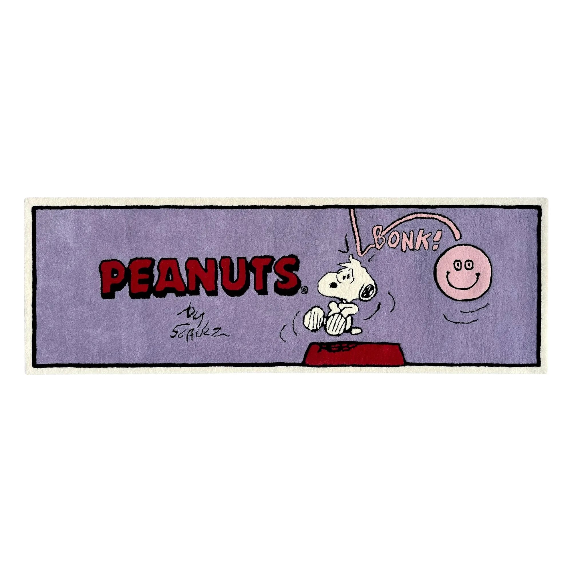 Maison Deux - Peanuts Moon Teppich | Lila