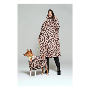 Rainkiss - Pink Panther Wasserdichter Hundemantel | Rosa