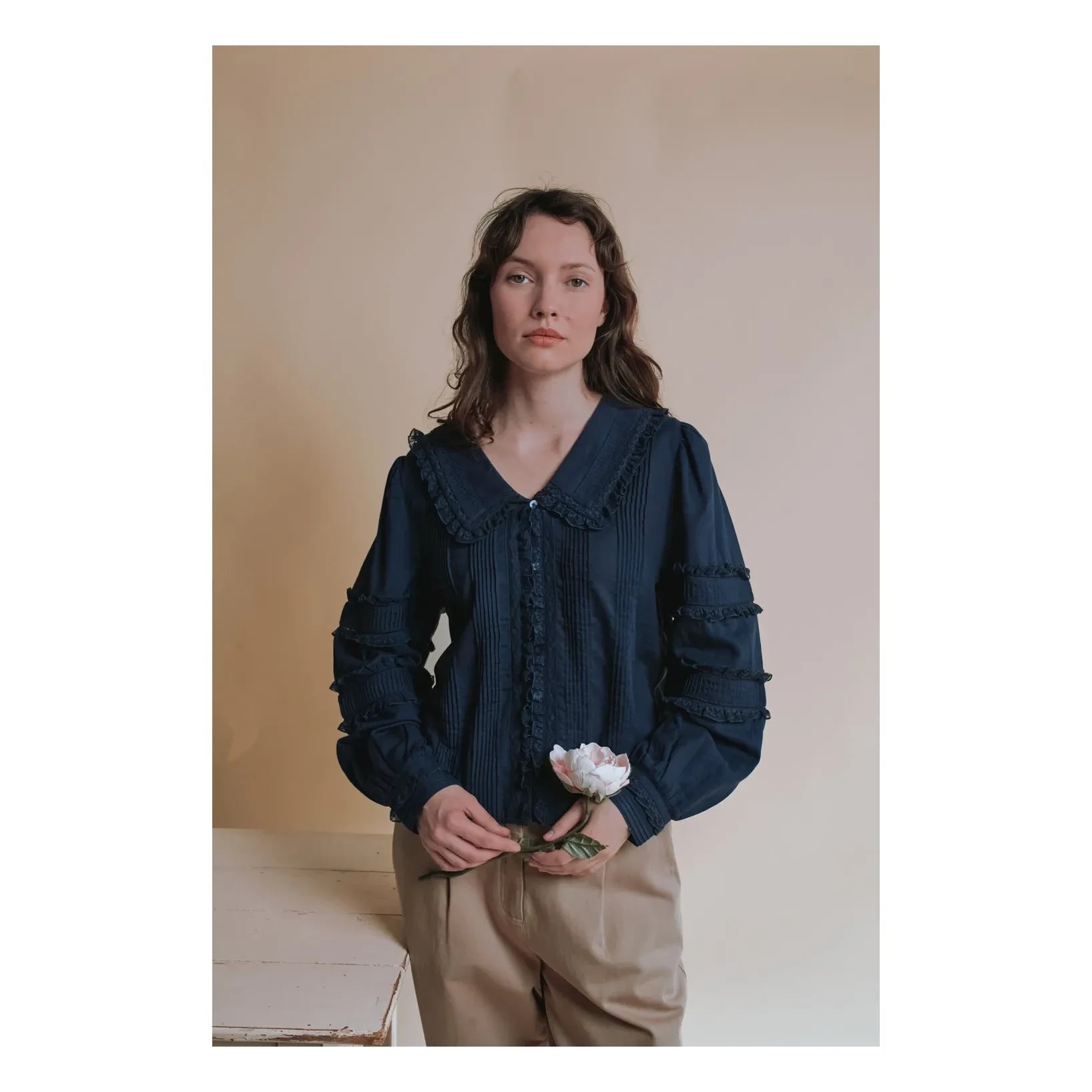 Emile et Ida - Vintage Ecume bluz | Karbon