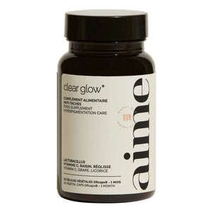 AIME - Nahrungsergänzungsmittel gegen Pigmentflecken Clear Glow - 30 Kapseln