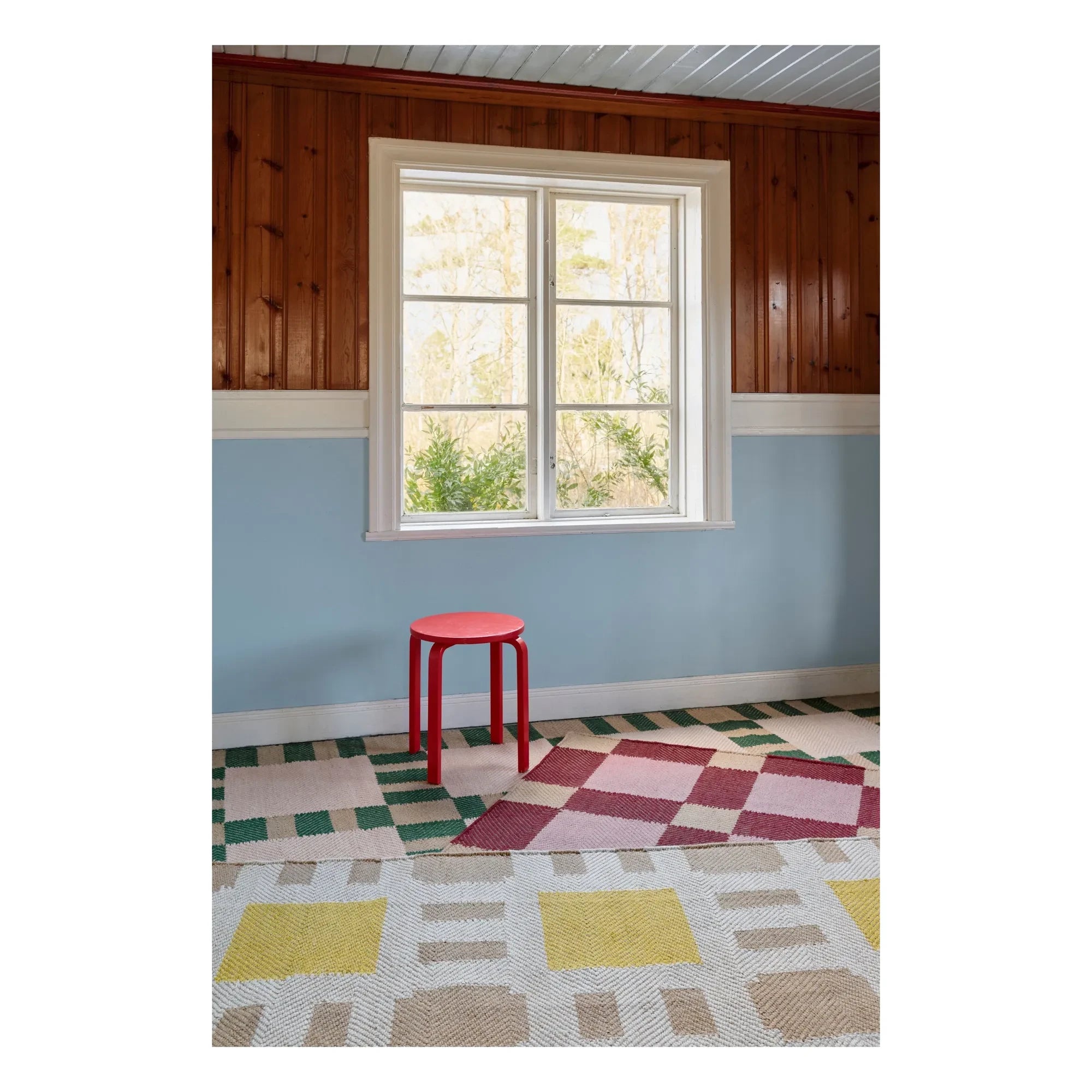 Layered - Spätfrühstück Jute-Teppich, Evelina Kroon | Blassgelb