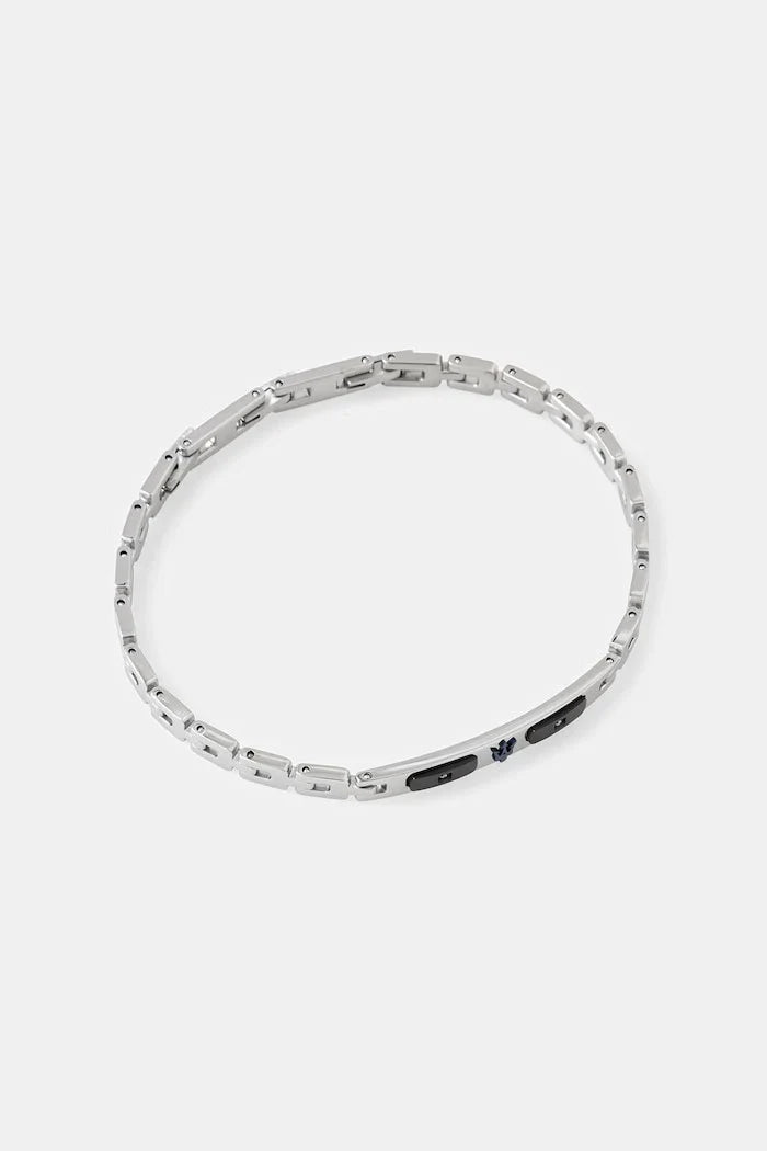 MASERATI erkek paslanmaz çelik elmaslı bileklik DIAMONDS