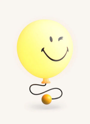 MOB - Bubbly Wandleuchte - MOB x Smiley World | Gelb