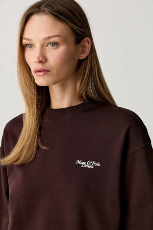 Marc O'Polo kadın pamuklu sweatshirt
