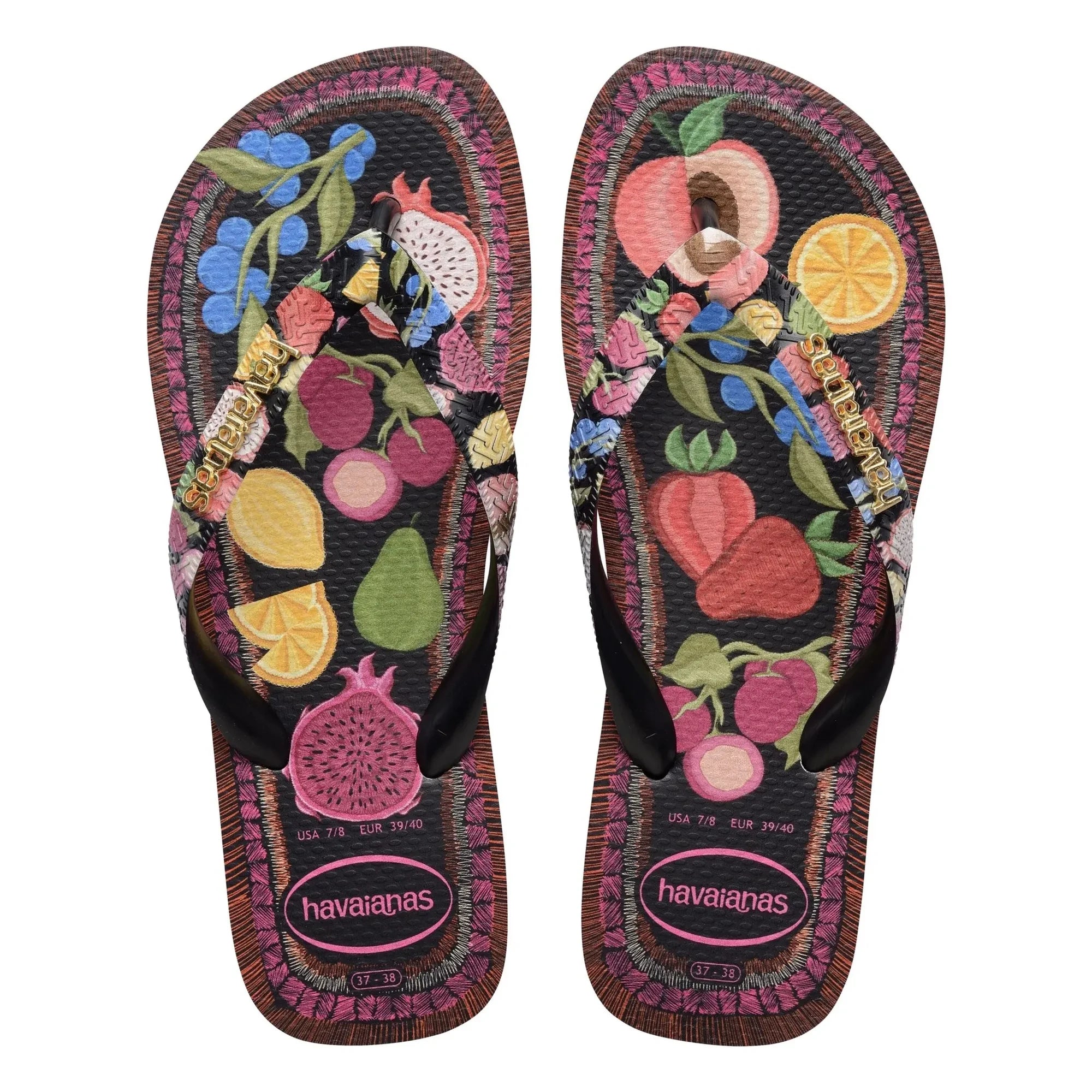 Havaianas - Top Tropicalia Vibes Zehentrenner | Schwarz