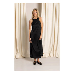 Smallable Woman - Zelie Satin Kleid | Schwarz
