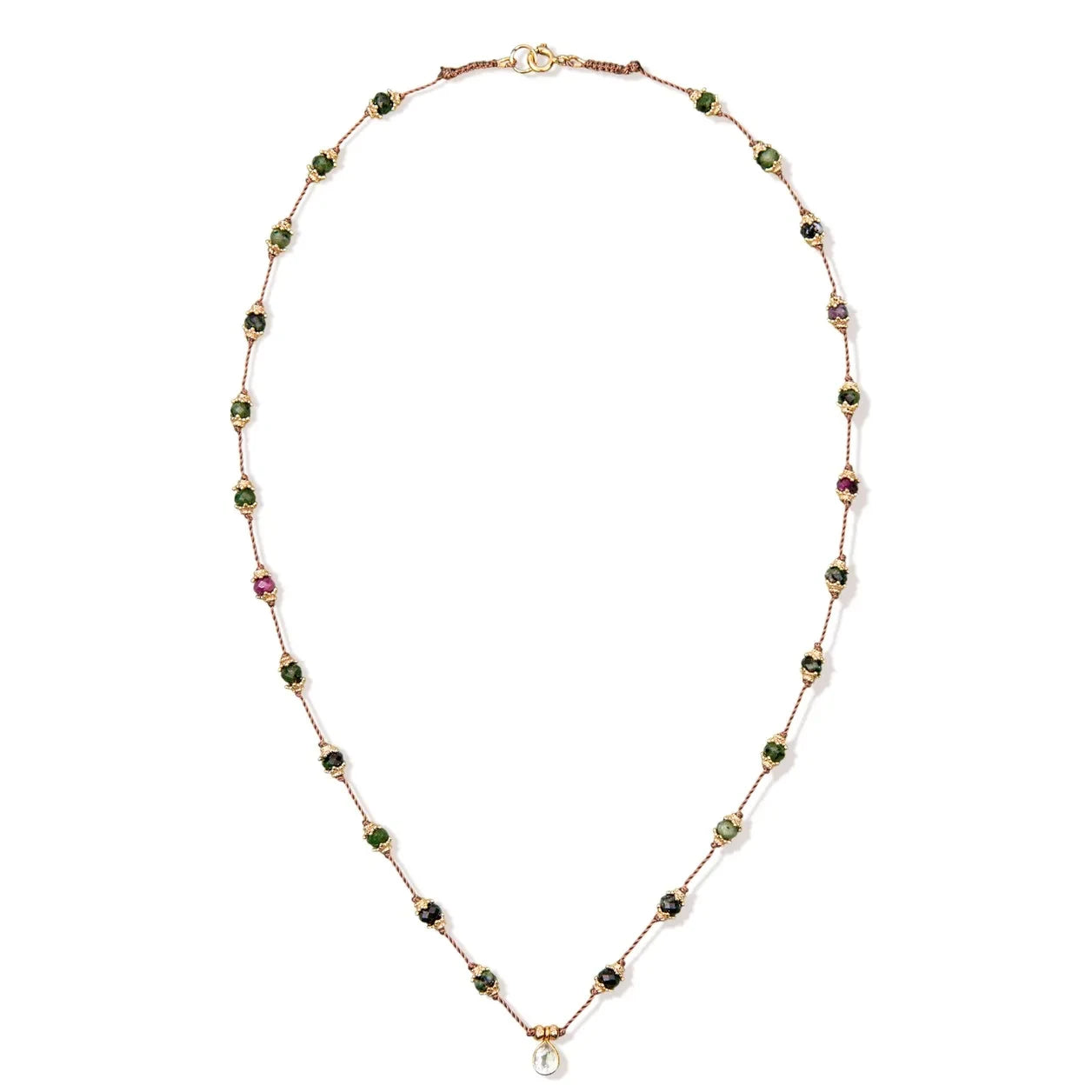 Tityaravy - Sriphala Amulett | Grün