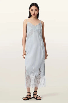 AllSaints SAMIA keten iç çamaşırı elbisesi