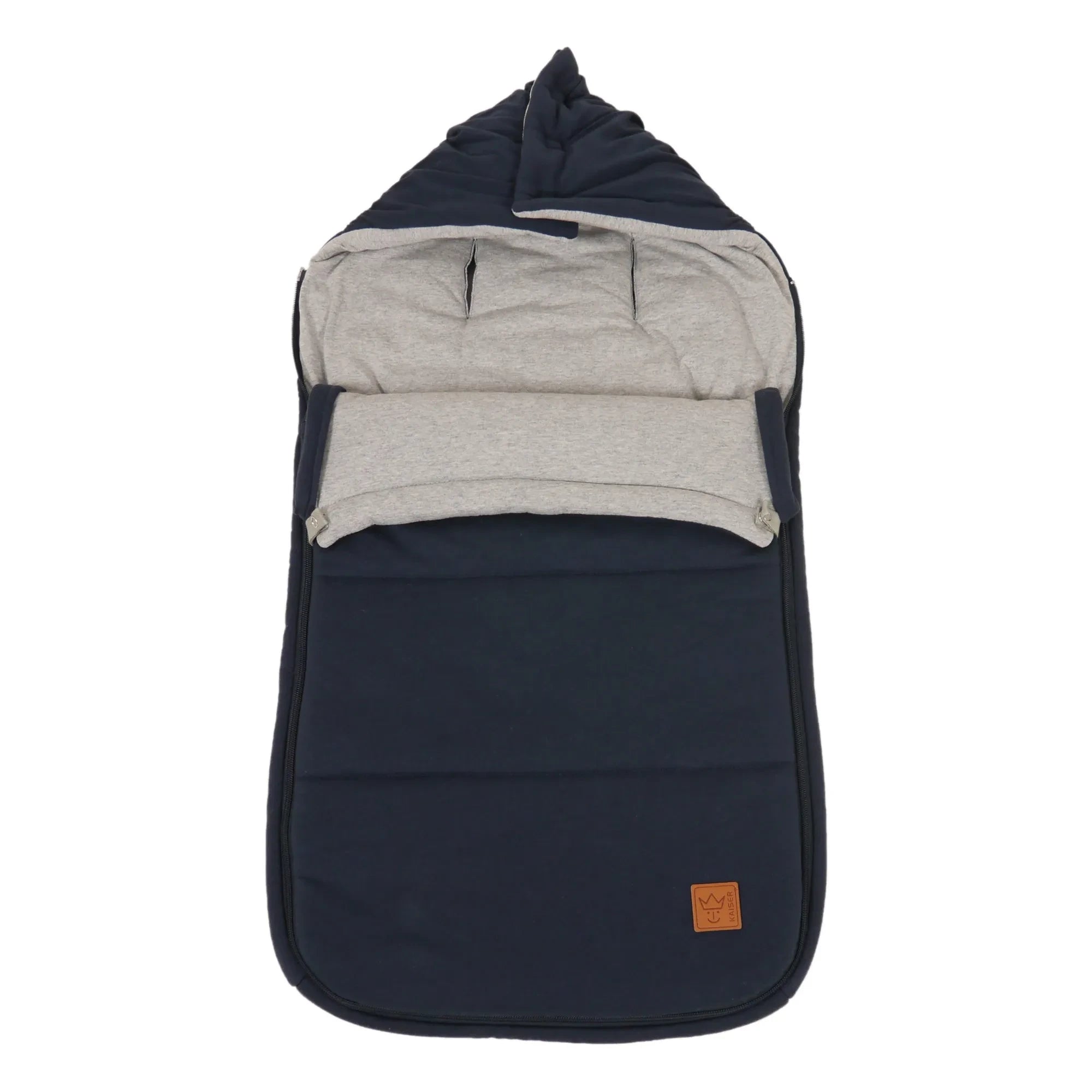 Kaiser - Baumwoll Jersey Fußsack | Dunkelblau