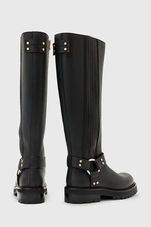 AllSaints Maddie High Boot Deri Çizme