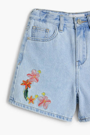 Desigual Çocuk Kot Kısa Pantolon