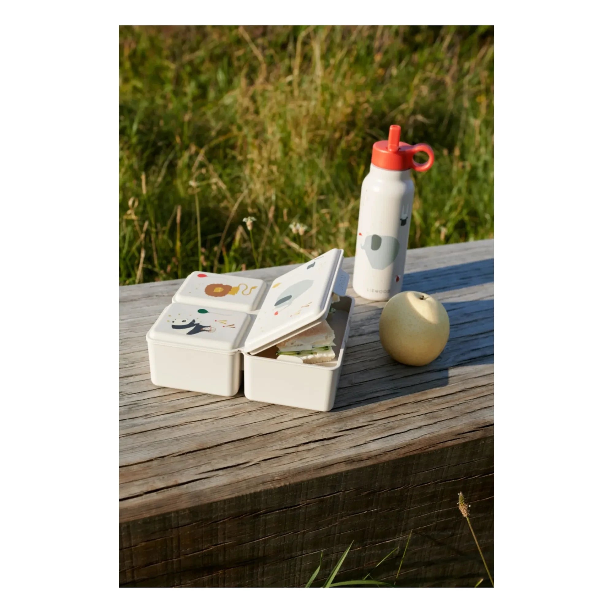 Liewood - Falk Flasche - 350 ml | Circus/Sandy