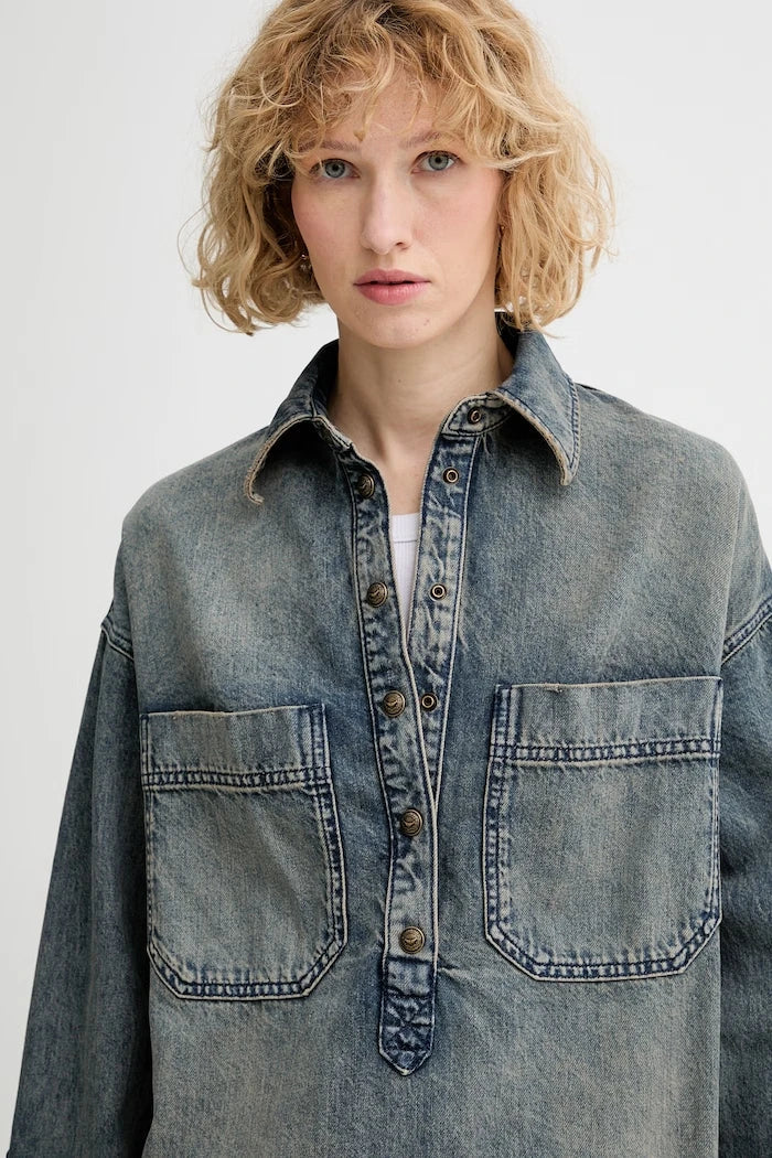Zadig&Voltaire kadın denim sweatshirt
