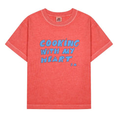 Jelly Mallow - Cooking With My Heart T-Shirt | Rot