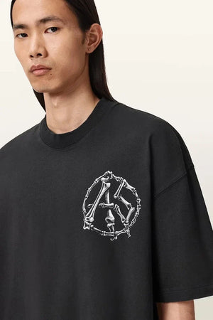 AllSaints ANATOMICA Pamuk Tişört