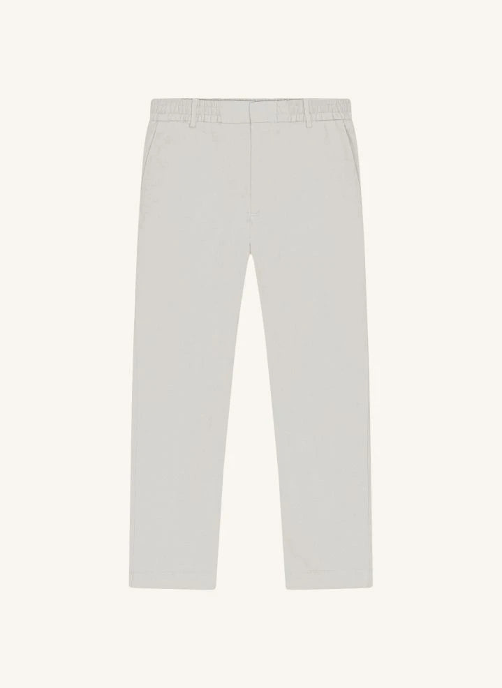 NN.07 - Elastische Hose Billie 1469 Bio-Baumwolle | Ecru